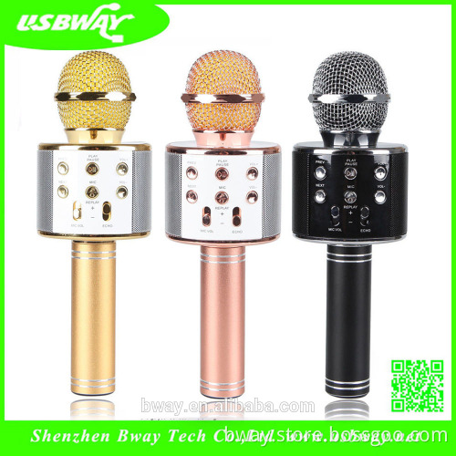 Wireless Speaker Portable Ktv Mic for Smartphone